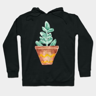 Watercolor cactus Hoodie